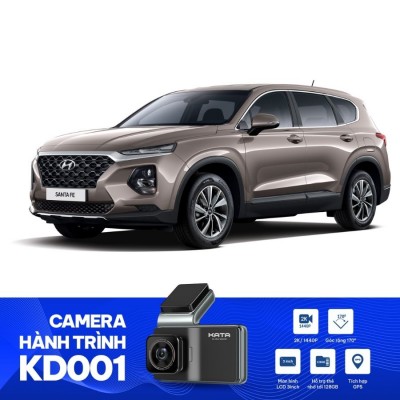 Lắp Camera Hành Trình KATA KD001 Cho Hyundai Santafe 2019